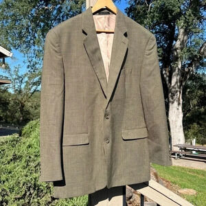 Lauren Ralph Lauren Green Label Tan Wool Blazer Men's Size 48 Long